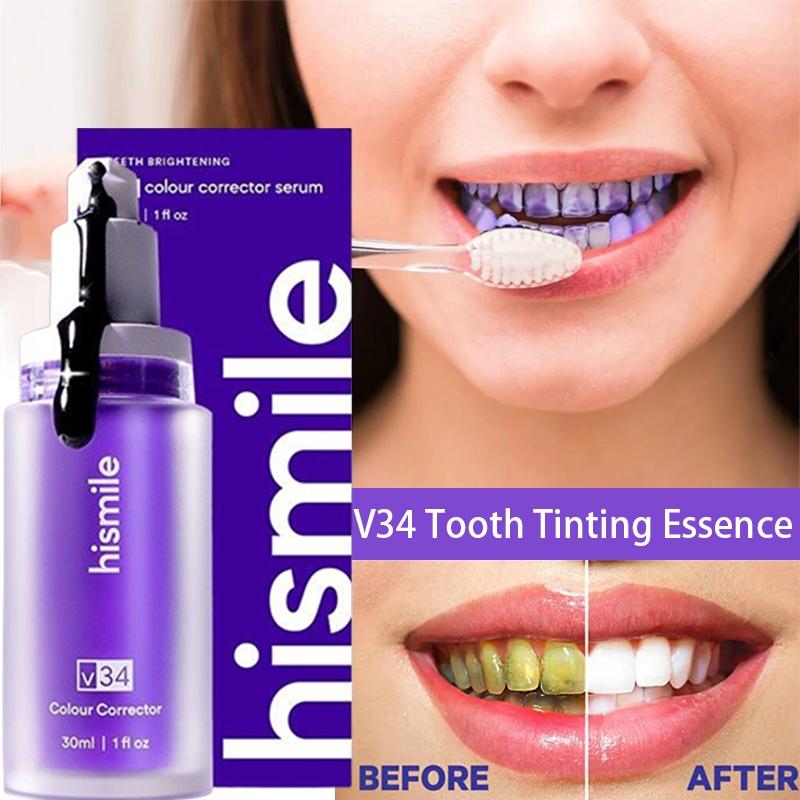 V34 Tooth Tinting Essence Blue Gel 30ml