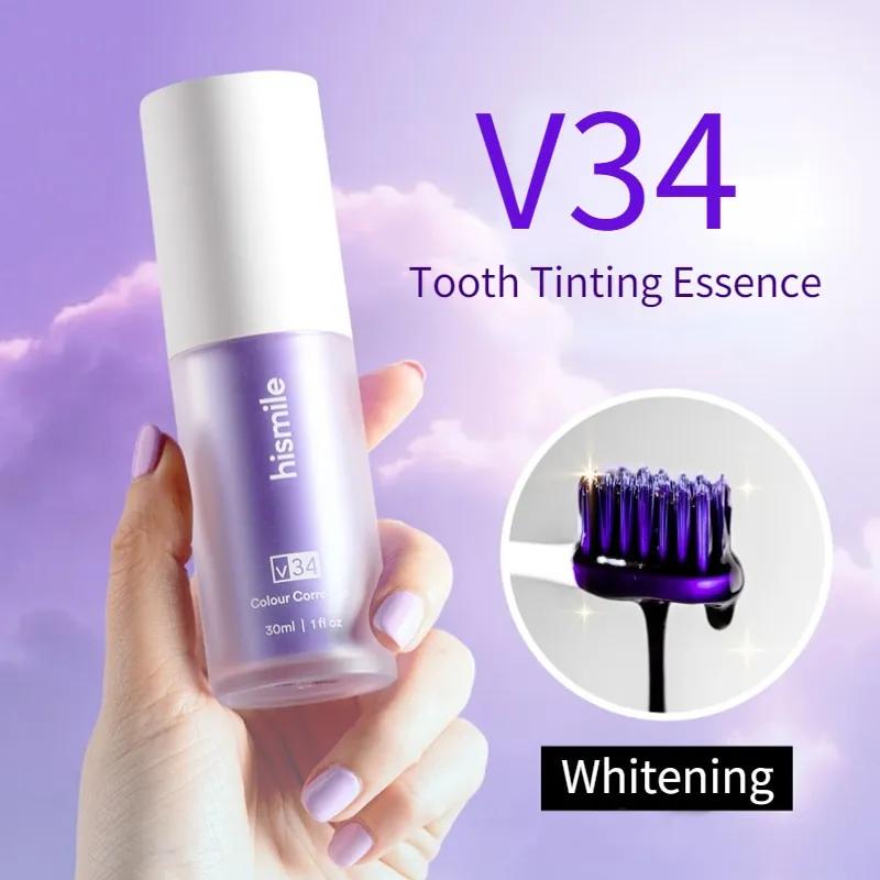 V34 Tooth Tinting Essence Blue Gel 30ml